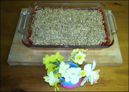 Strawberry Rhubarb Crisp